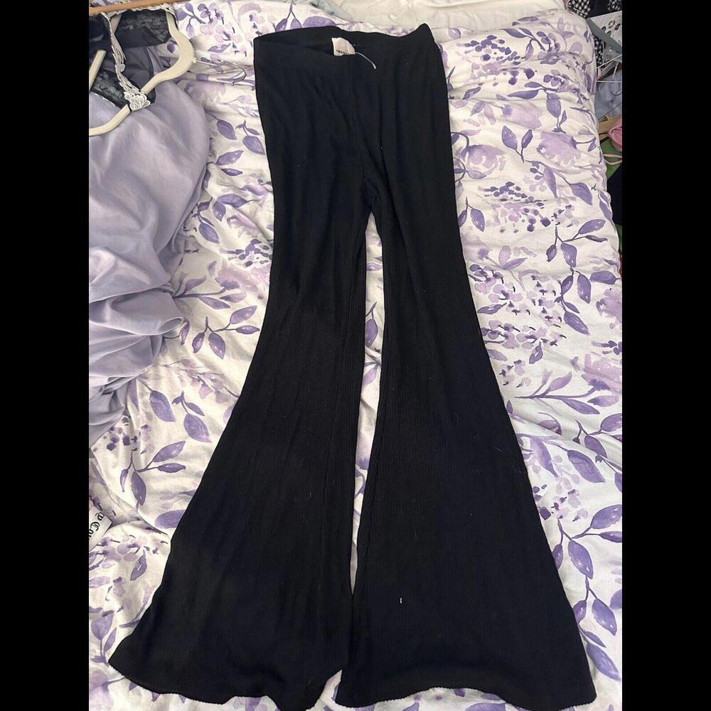 Industry Womens black flared pants size S